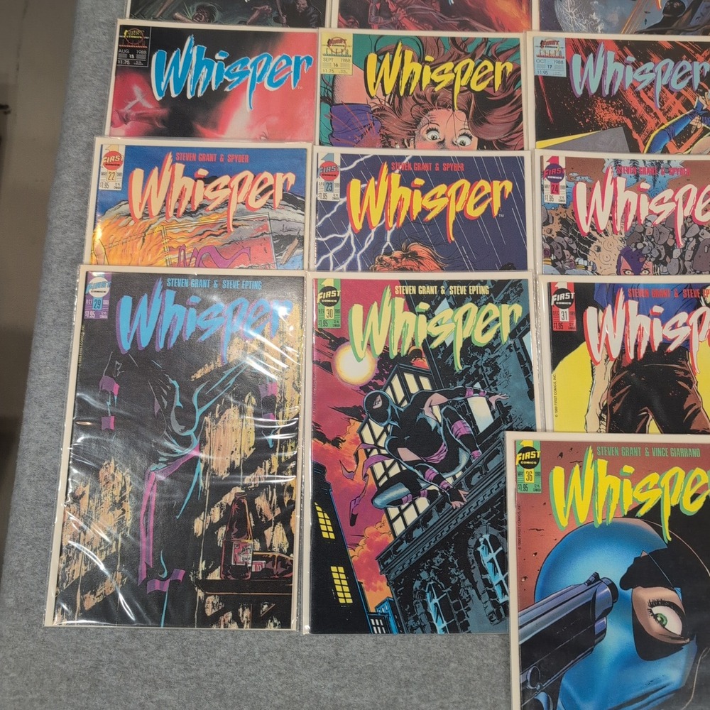 Whisper First Comics Lot 1-37 + Special Steven Grant Steve Epting Ninja - Picture 3 of 8